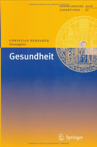 Gesundheit (Heidelberger Jahrbücher)