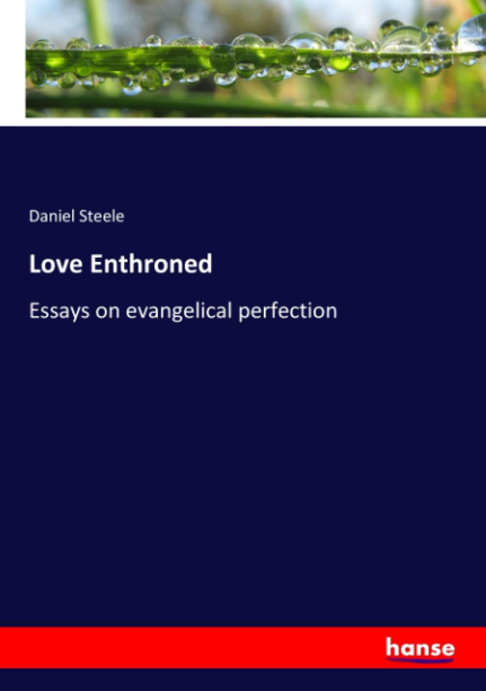 Love Enthroned: Essays on evangelical perfection