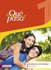 Qué pasa - Ausgabe 2016: Cuaderno de actividades 1 mit Audio-CD für Schüler