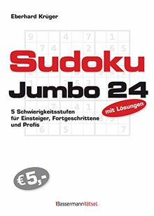 Sudokujumbo 24: 5 Schwierigkeitsstufen - für Einsteiger, Fortgeschrittene und Profis