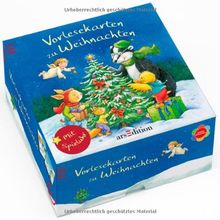 Vorlesekarten zu Weihnachten (Vorlesekarten-Pappe)