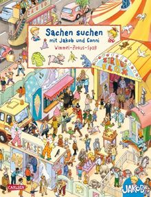 Viele bunte Sachen suchen mit Jakob und Conni: Wimmel-Zirkus-Spaß