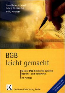 BGB leicht gemacht