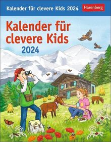 Kalender für clevere Kids Tagesabreißkalender 2024
