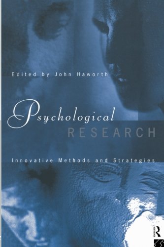 Psychological Research: Innovative Methods and Strategies (Lecture Notes in Statistics; 109)