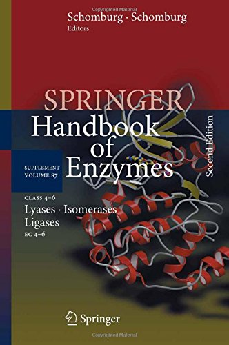 Class 4-6 Lyases, Isomerases, Ligases: EC 4-6 (Springer Handbook of Enzymes)