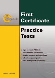 Essential Practice Tests: FCE with Answer Key