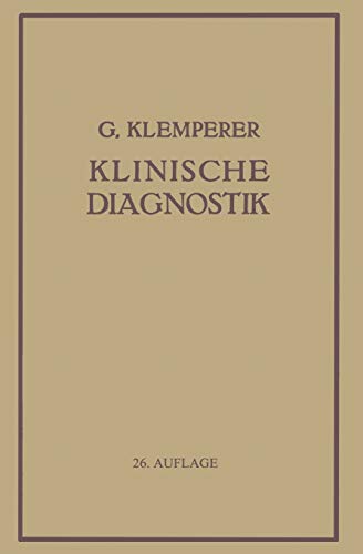 Grundriss Der Klinischen Diagnostik