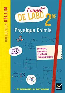Physique Chimie 2nde : Carnet de labo