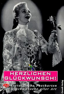 Herzlichen Glückwunsch. 20 Postkarten. 20 nostalgische Postkarten für Glückwünsche aller Art