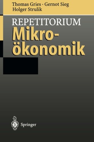 Repetitorium Mikroökonomik