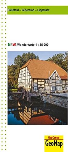 Wanderkarte Bielefeld - Gütersloh - Lippstadt 1:35 000 (Geo Map)