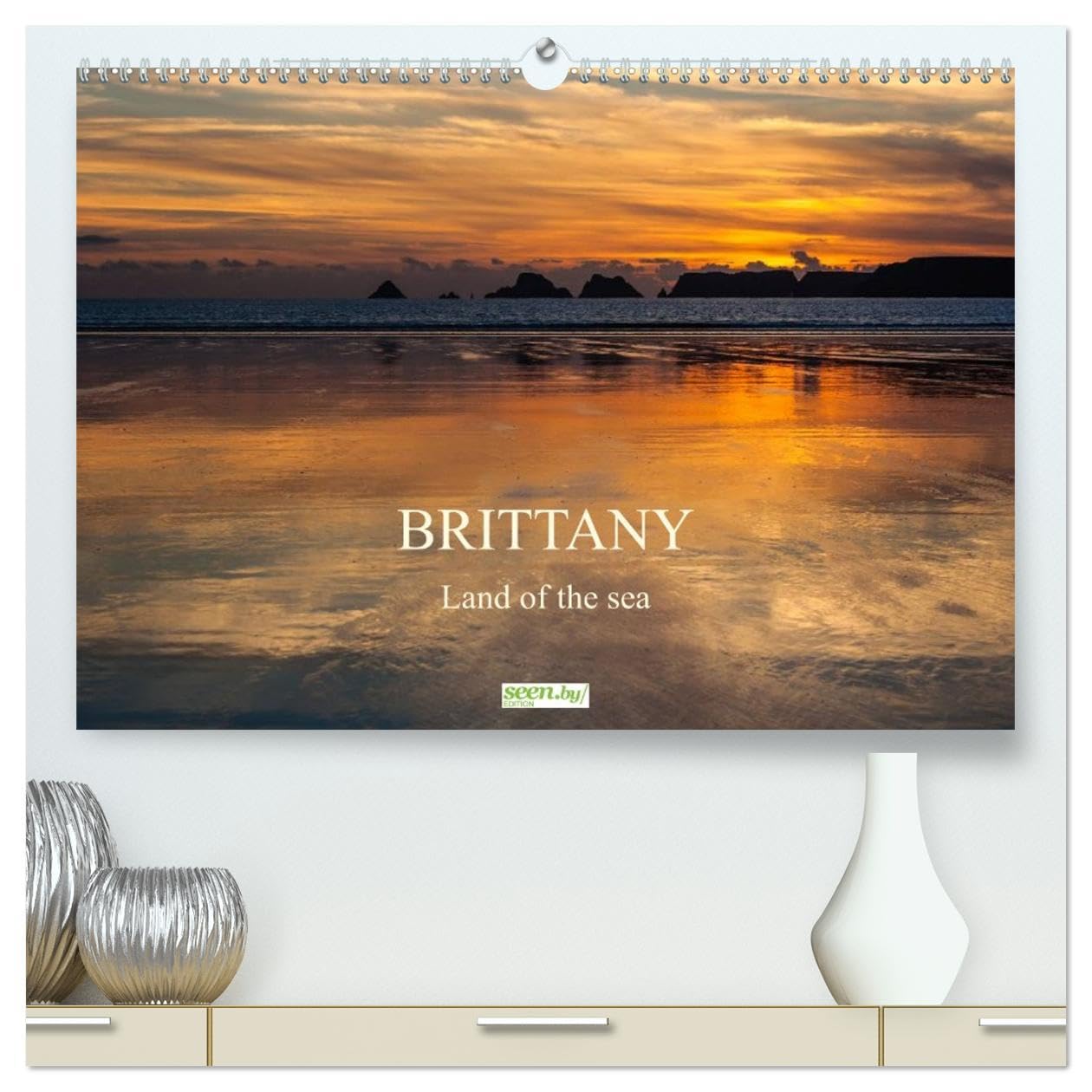 Brittany - Land of the sea - UK-Version (High Quality Premium Wall Calendar 2026 DIN A2 landscape),CALVENDO 12 Month Wall Calendar: Breton impressions