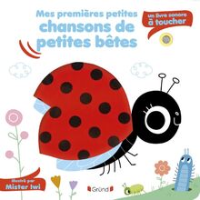 Mes premières petites chansons de petites bêtes : un livre sonore à toucher