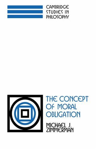 The Concept of Moral Obligation (Cambridge Studies in Philosophy)