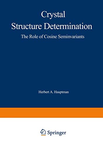 Crystal Structure Determination: The Role of the Cosine Seminvariants