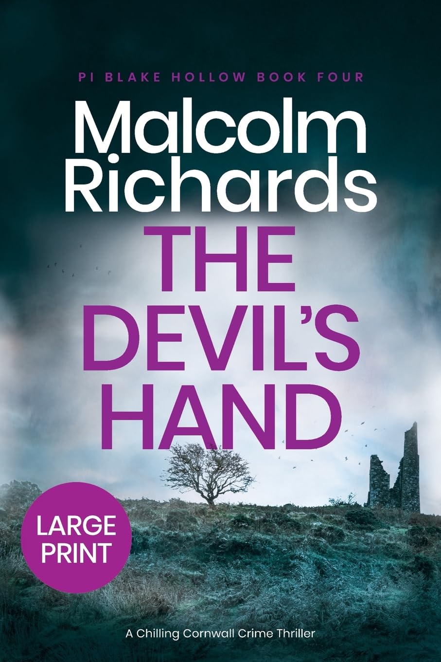 The Devil's Hand: A Chilling Cornwall Crime Thriller: Large Print Edition (PI Blake Hollow: Large Print Editions, Band 4)