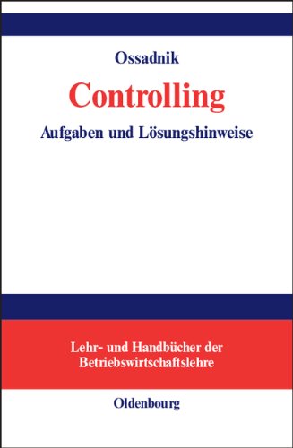 Controlling: Aufgaben und Lösungshinweise