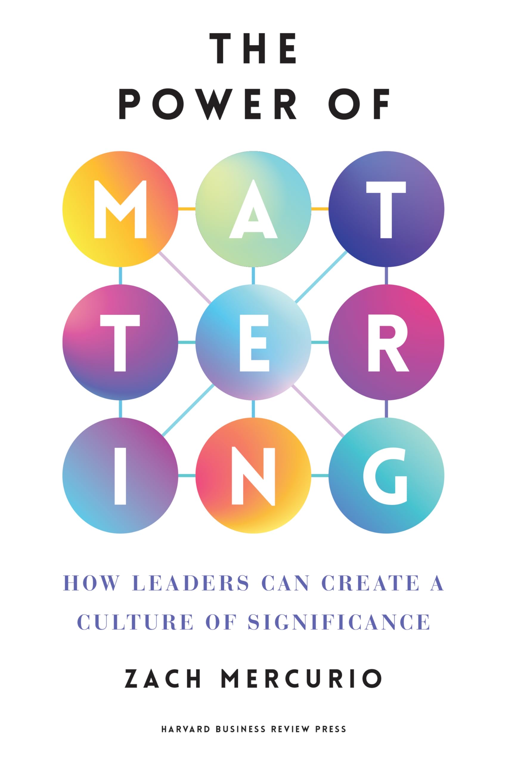 Zach Mercurio The Power Of Mattering, How Leaders Can Create A Culture Of Significance