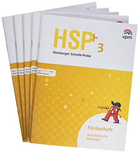 Hamburger Schreib-Probe (HSP) Fördern 3: 5 Förderhefte Alphabetische Strategie Klasse 3 (Hamburger Schreib-Probe (HSP) Fördern. Ausgabe ab 2021)