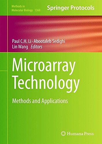 Microarray Technology: Methods and Applications (Methods in Molecular Biology)