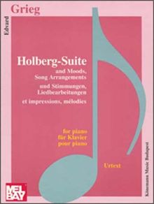 Holberg-Suite und Stimmungen, Liederbearbeitungen (Music Scores)