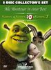 Shrek - Der tollkühne Held + Shrek 3D + Shrek 2 (Collector's Set) [Collector's Edition] [5 DVDs]