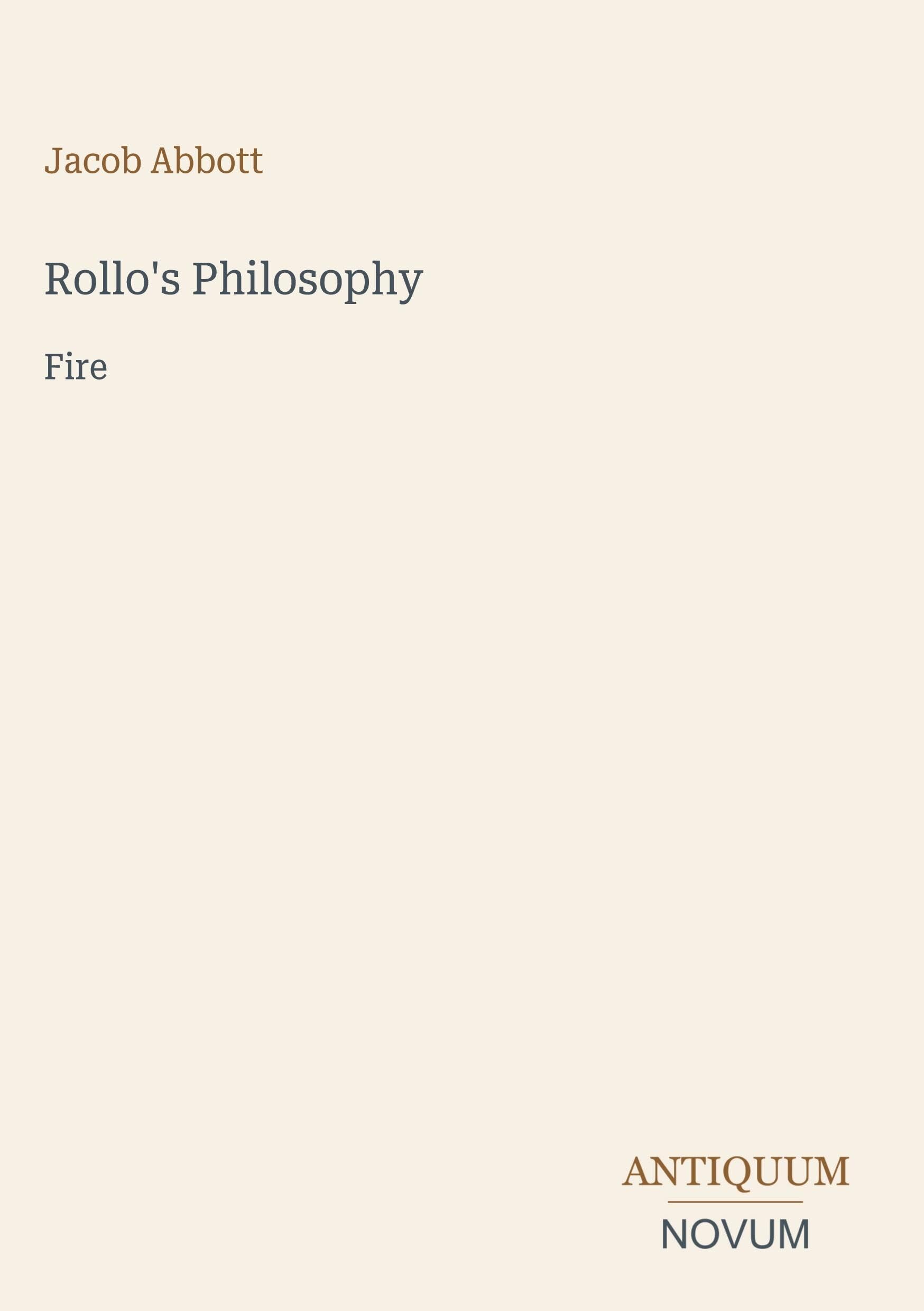 Rollo's Philosophy