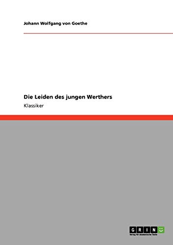 Die Leiden des jungen Werthers