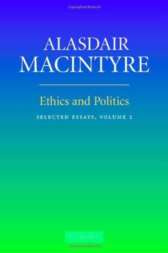 Ethics and Politics: Volume 2: Selected Essays