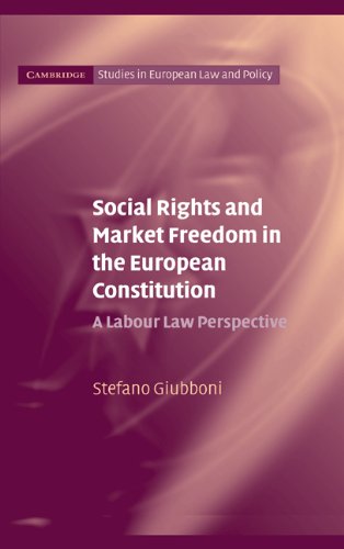 Social Rights and Market Freedom in the European Constitution: A Labour Law Perspective (Cambridge Studies in European Law and Policy)