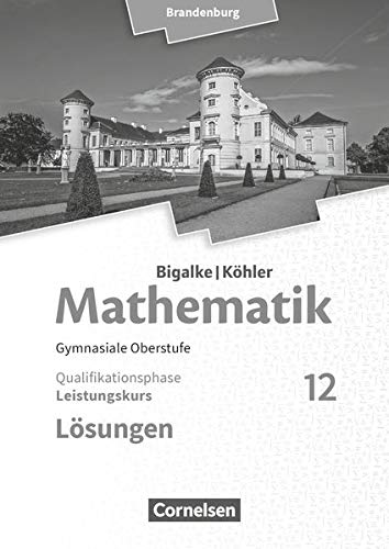 Bigalke Köhler Mathematik - Brandenburg - Ausgabe 2019 4 Bigalke Köhler Mathematik - Brandenburg - Ausgabe 2019 - 12 Schuljahr - Horst Kuschnerow Gabriele Ledworuski Kartoniert (TB)