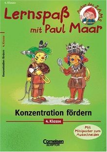 Lernspaß mit Paul Maar - Konzentration fördern, 4. Klasse