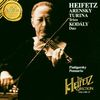 The Heifetz Collection Vol. 27 - Arensky & Turina: Trios / Kodaly: Duo