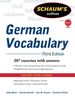 Schaum's Outline of German Vocabulary (Schaum's Outlines)