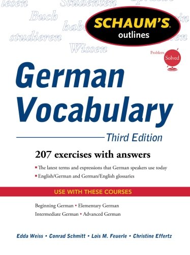 Schaum's Outline of German Vocabulary (Schaum's Outlines)