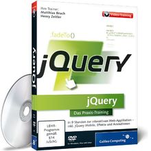 jQuery - Interaktive Webseiten und moderne Web-Applikationen von Galileo Press | Software | Zustand sehr gut