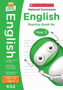 National Curriculum English Practice Book for Year 3 (100 Practice Activities)