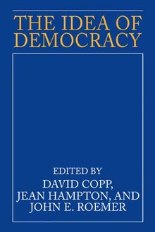 The Idea of Democracy