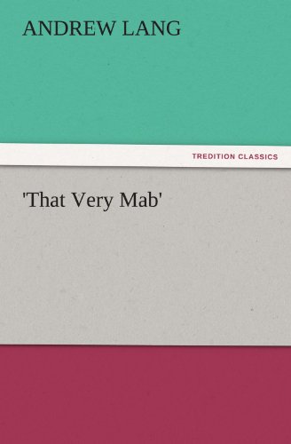 'That Very Mab' (TREDITION CLASSICS)