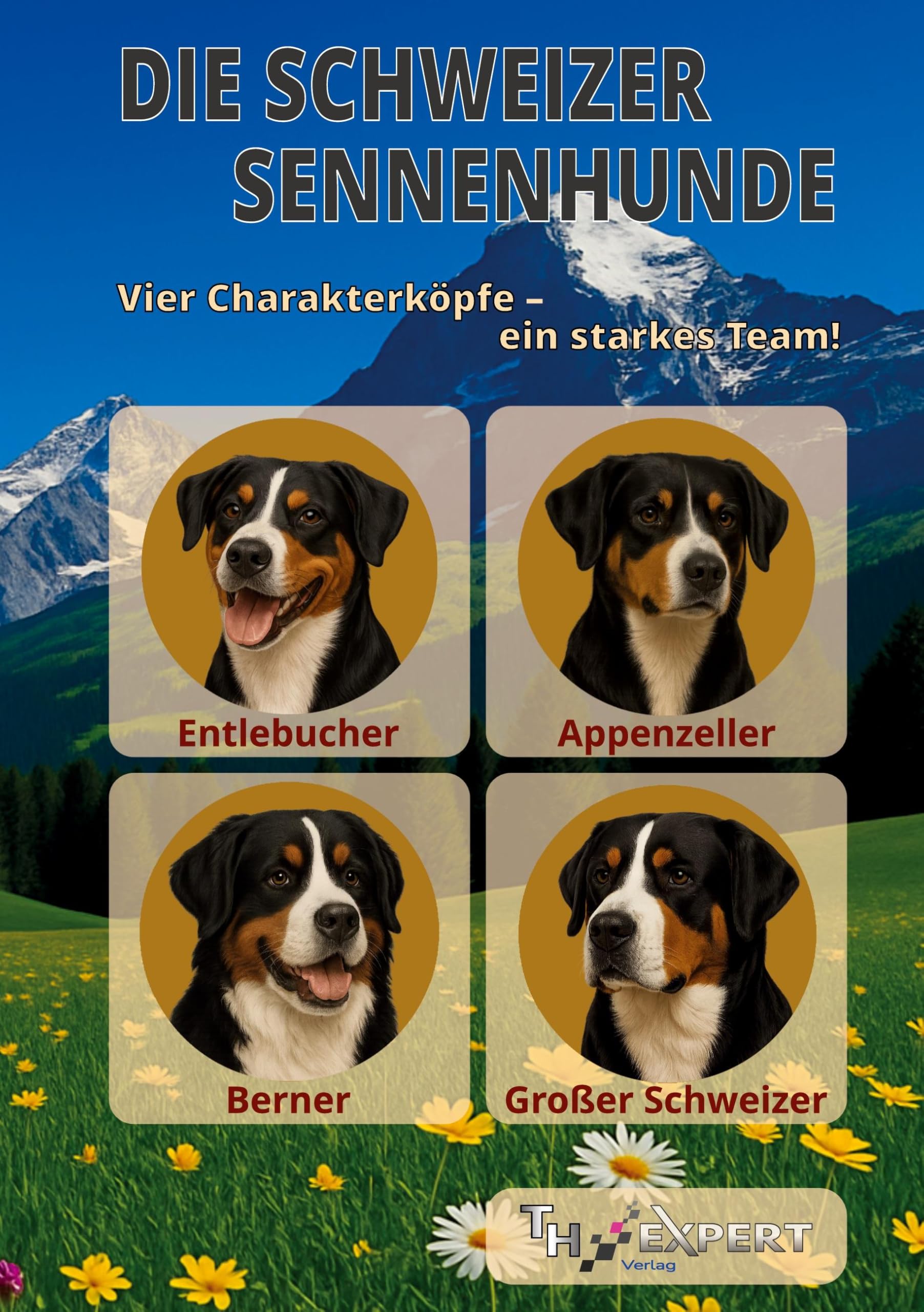 Die Schweizer Sennenhunde: Vier Charakterköpfe - ein starkes Team