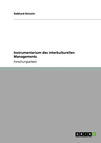 Instrumentarium des interkulturellen Managements