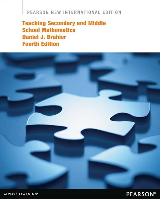 Teaching Secondary and Middle School Mathematics: Pearson New International Edition