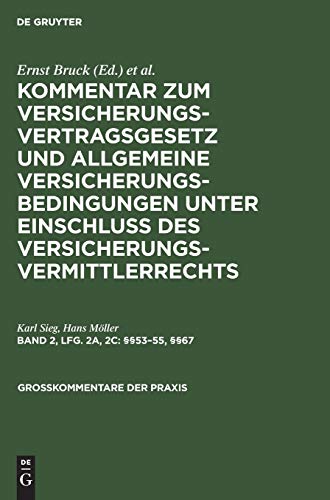 §§53–55, §§67 (Großkommentare der Praxis)