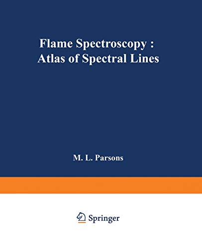 Flame Spectroscopy: Atlas of Spectral Lines
