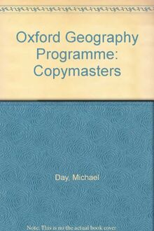 Copymasters (Oxford Geography Programme)