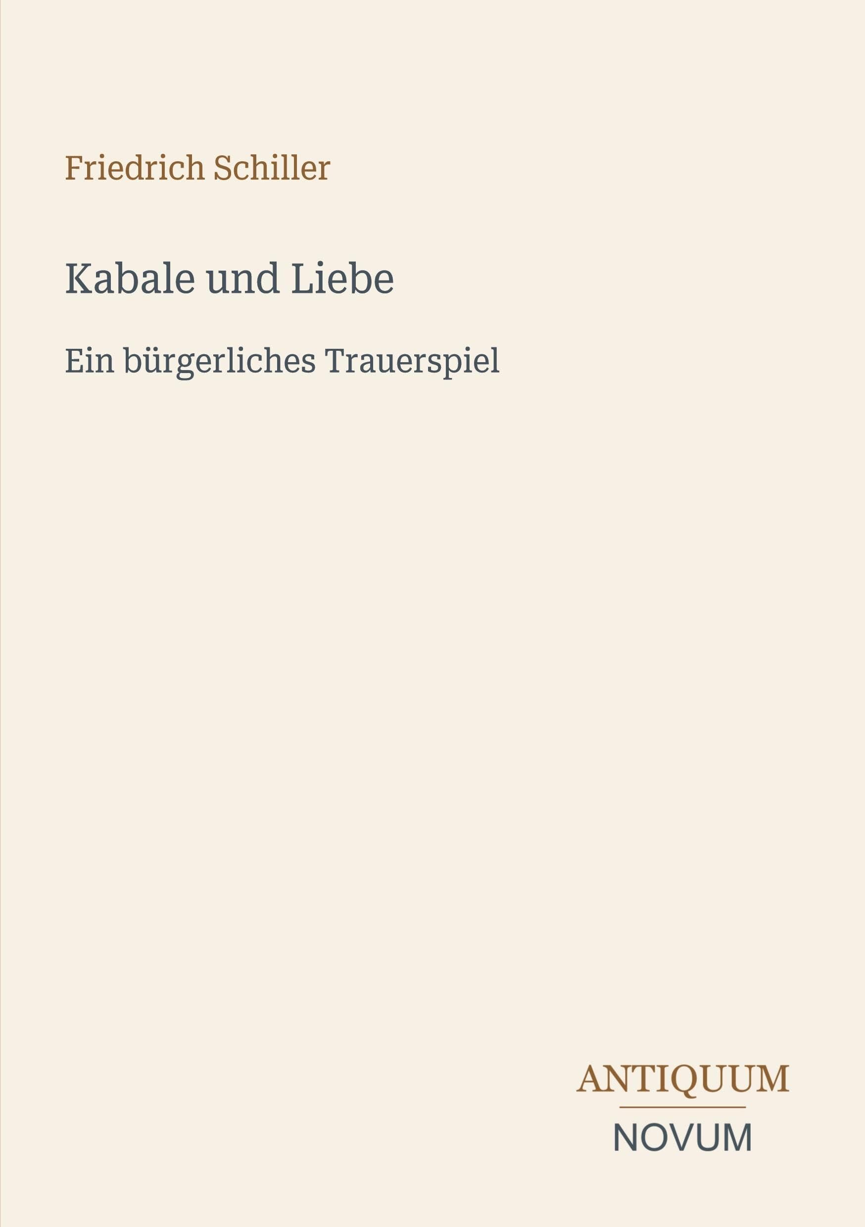 Kabale und Liebe
