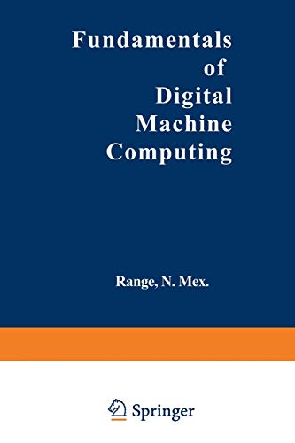 Fundamentals of Digital Machine Computing (German Edition)