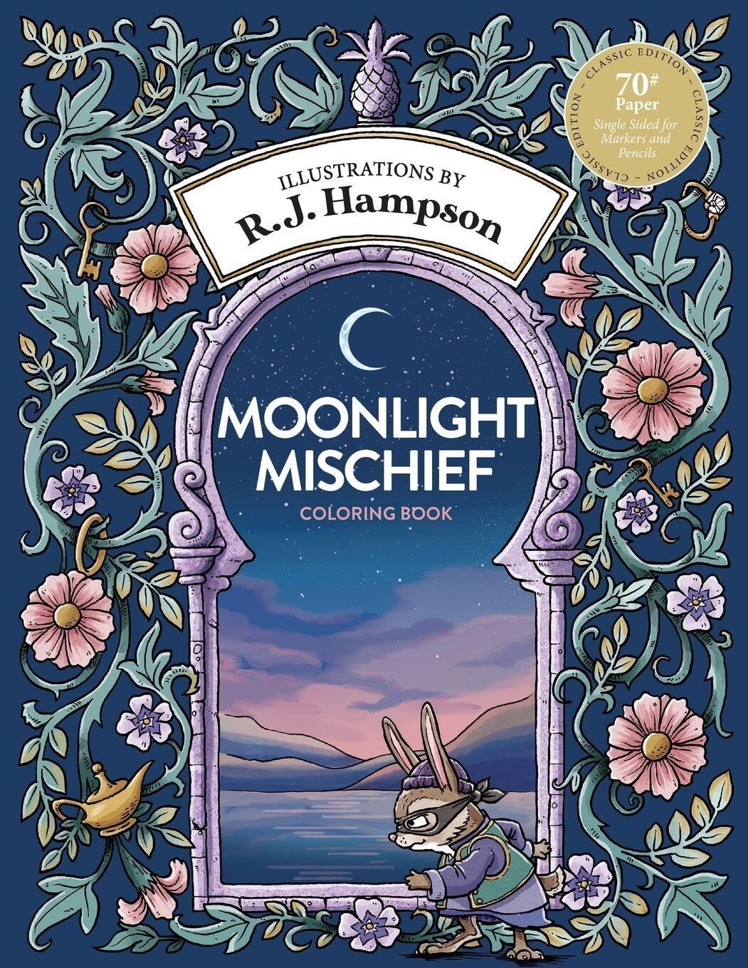 Moonlight Mischief Coloring Book