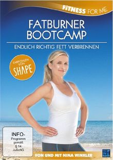 Fitness For Me: Fatburner Bootcamp - Endlich richtig Fett verbrennen